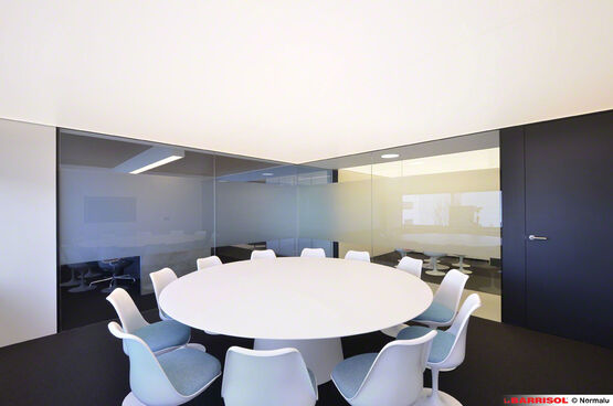 Plafond tendu lumineux acoustique | Barrisol Lumière Acoustique - produit présenté par BARRISOL NORMALU