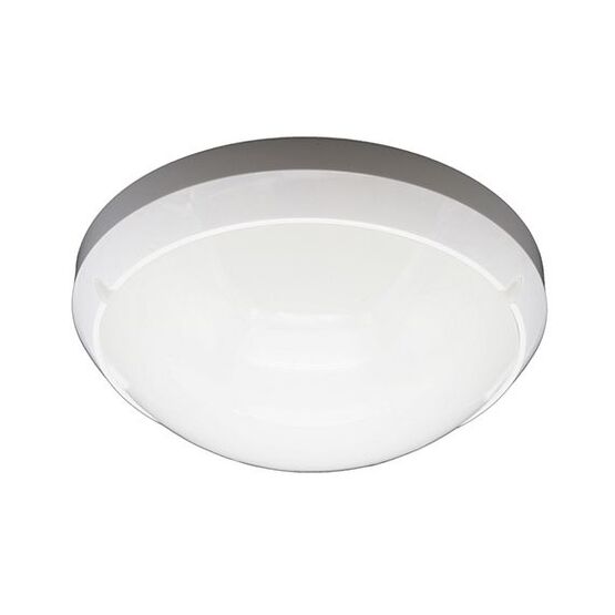  Plafonnier led avec détecteur de présence Ø300x90 E27 60 W max blanc | Luna 168993 - GIRARD SUDRON