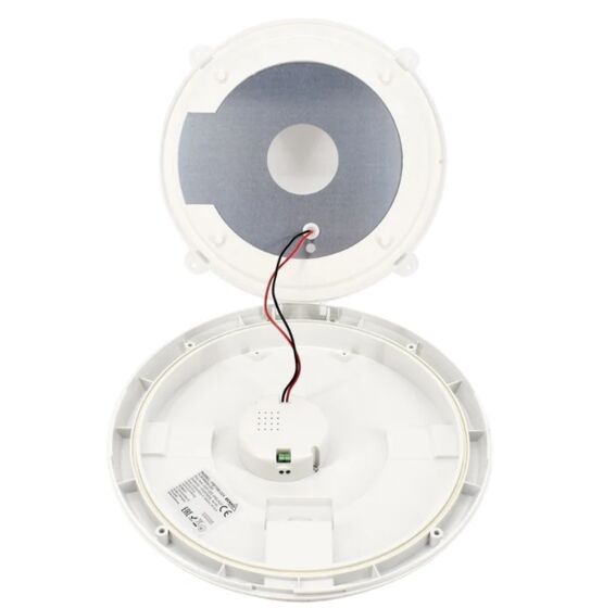 Plafonnier LED IP66 avec détecteur de mouvement | Luminaire rond 16 W avec batterie - produit présenté par SILUMEN