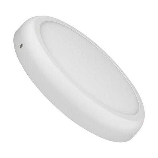 Plafonnier LED rond design 24W | White