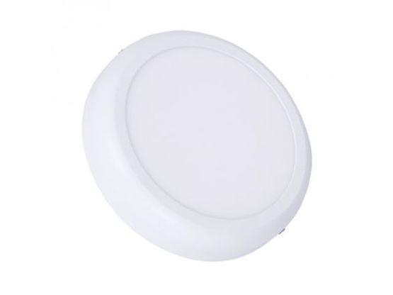  Plafonnier LED Rond Design Extra Plat 18W White | Réf 720-1235  - Plafonniers