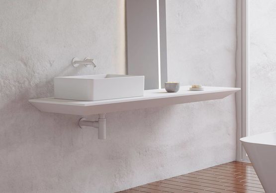  Plan autoportant en texture lisse pour salle de bain | OPERA - ABSARA INDUSTRIAL SL