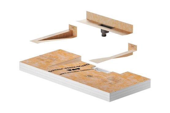 Plan vasque préfabriqué à carreler - SCHLÜTER SYSTEMS