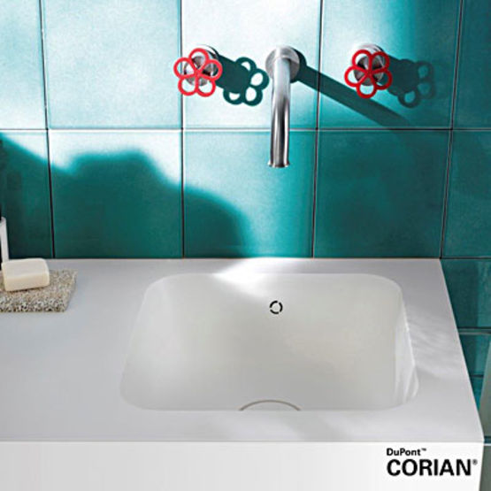  Plan vasque sur-mesure | Corian® - Plan vasque ou plan de toilette