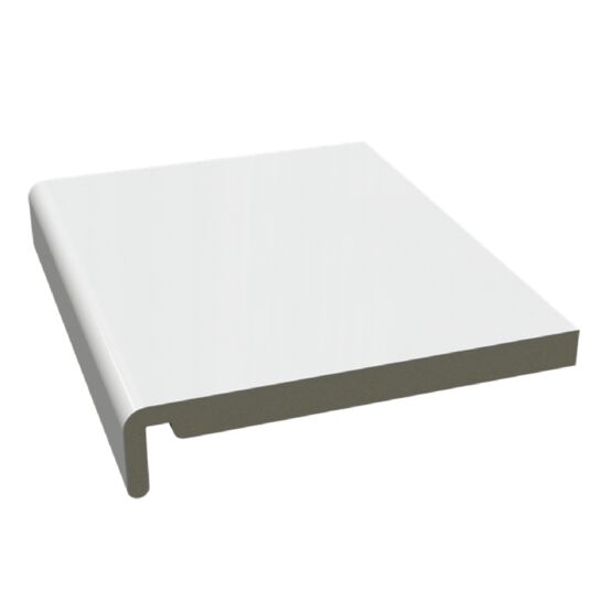 Planche de rive cellulaire | Réf. 515200-5.00 en PVC blanc
