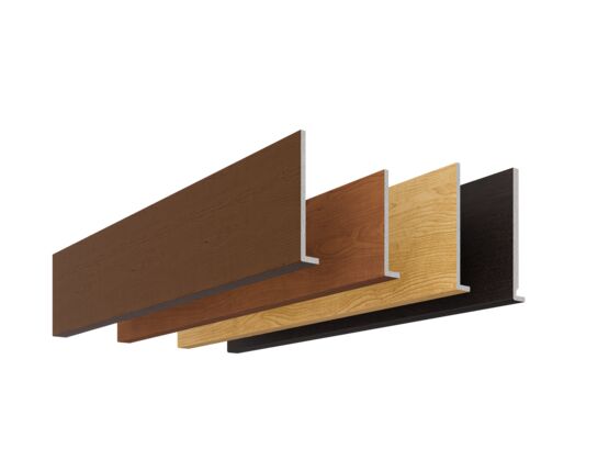 Planche de rive PVC à clouer RIVECEL Premium