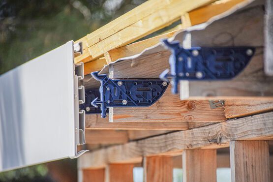  Planches de rive PVC à dilatation RIVEPRO - Habillage pour débord de toiture