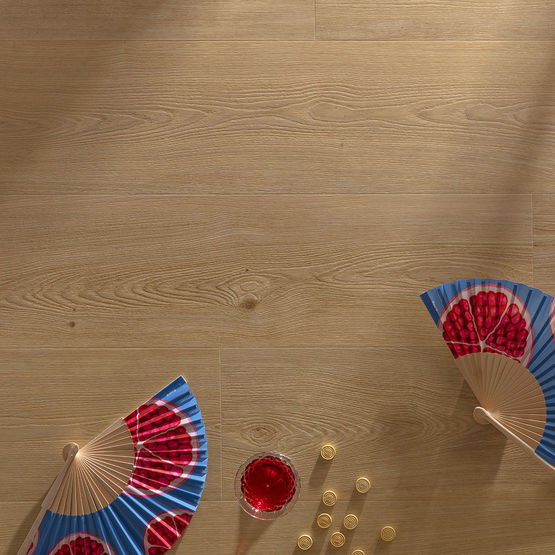  Planches en vinyle avec sous-couche Comfort de format XL | Toffee F098 - Lames vinyle ou PVC