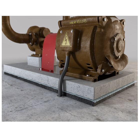  Plaque antivibratile | MASSISOL  - produit présenté par WATTELEZ