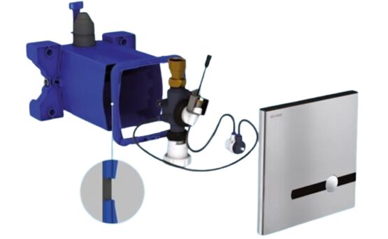  Plaque de commande pour WC | TEMPOMATIC - Mécanismes et réservoirs de chasse