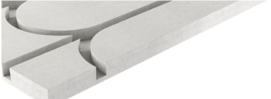Plaque de plancher en fibres-gypse pour chauffage au sol | fermacell Therm25 