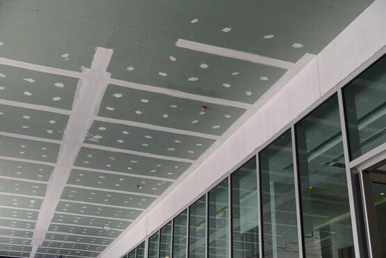  Plaque de plâtre hydrofuge pour plafonds suspendus, murs rideaux, cloisons avec humidité | 2LI SERVICE  - Autres plaques de plâtre