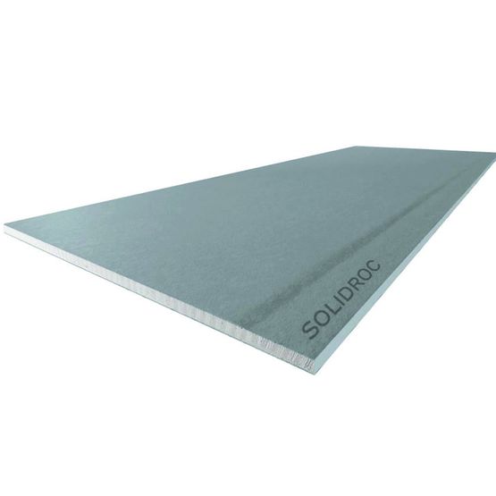  Plaque de plâtre très haute résistance pour cloison et contre-cloison | SINIAT SOLIDROC - Autres plaques de plâtre