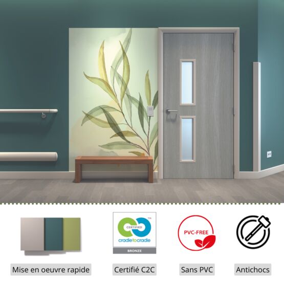  Plaque de protection murale sans PVC | Acrovyn PVC-Free - CS FRANCE