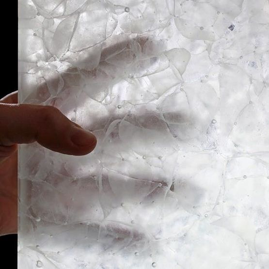 Plaque en verre recyclé pour applications en intérieur ou extérieur | Glaskeramik
