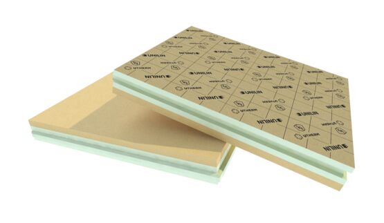 Plaque isolante PIR antidérapante pour l'isolation des toitures en pente par l'extérieur | Utherm Sarking K Comfort Anti-Slide - UNILIN INSULATION