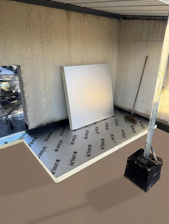  Plaque isolante PIR pour toitures terrasses | Utherm Roof Tapered - UNILIN INSULATION 