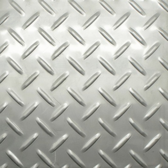  Plaque podotactile en aluminium ou acier inox brossé | DALLE PODOTACTILE MÉTAL - Dalles podotactiles et autres accessoires PMR