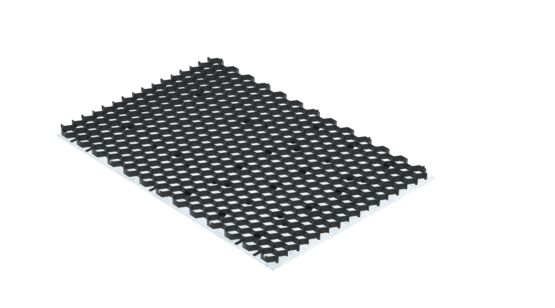 Plaque stabilisatrice pour graviers avec géotextile GRAVELSTAB®