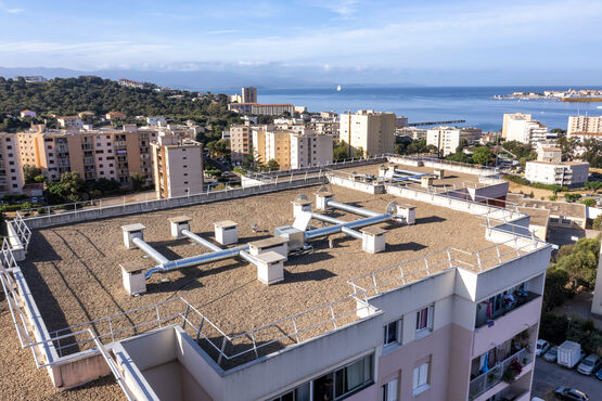 Plaque stabilisatrice pour graviers toiture-terrasse PROCAP®  - produit présenté par JOUPLAST