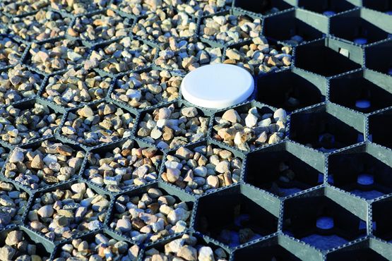  Plaque stabilisatrice pour graviers URBANGRAVEL® - Panneaux ou blocs alvéolaires