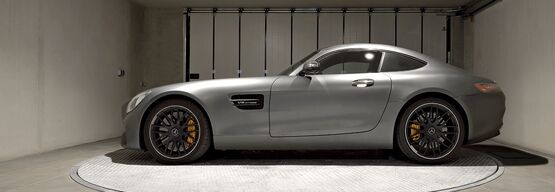  Plaque tournante pour accès difficile aux places de stationnement dans parking | Plaque tournante D450 - SDEI / KLAUS MULTIPARKING FRANCE