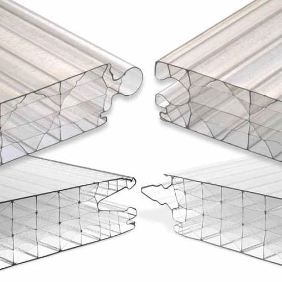  Plaques emboitables pour bardages et façades translucides | LEXAN™ THERMOCLICK™ - Bardage en polycarbonate
