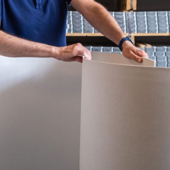 Plaques flexibles concaves et convexes pour le placoplâtre | CobraFlex - produit présenté par I PROFILI SRL