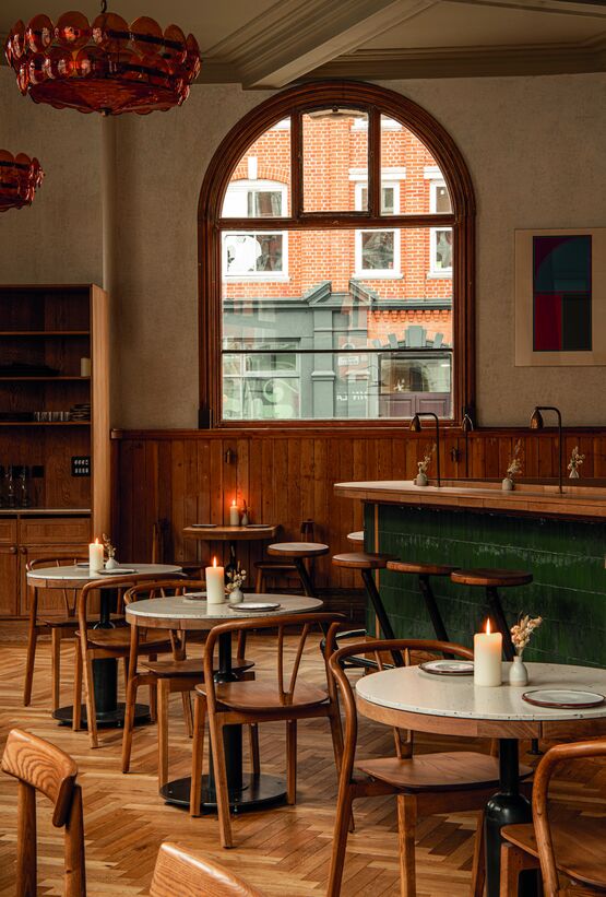 Plaques Solid Surface HIMACS | Surfaces hygiéniques et durables pour hôtels et restaurants - produit présenté par HIMACS | LX HAUSYS EUROPE