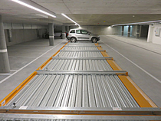 Plate-forme à déplacement latéral pour parcage de voitures | Parksystem PQ latérale - produit présenté par SDEI / KLAUS MULTIPARKING FRANCE