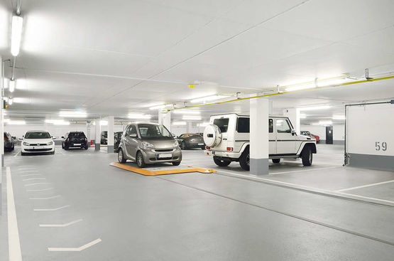  Plate-forme à déplacement latéral pour parquage de voitures | Parksystem PQ latérale - Plate-forme de superposition pour véhicules