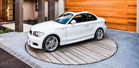  Plateau tournant pour voiture | CTT - CARPARK SYSTEM