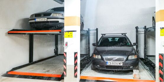 Plateforme de stationnement à deux colonnes | Starke 2127 - produit présenté par CARPARK SYSTEM