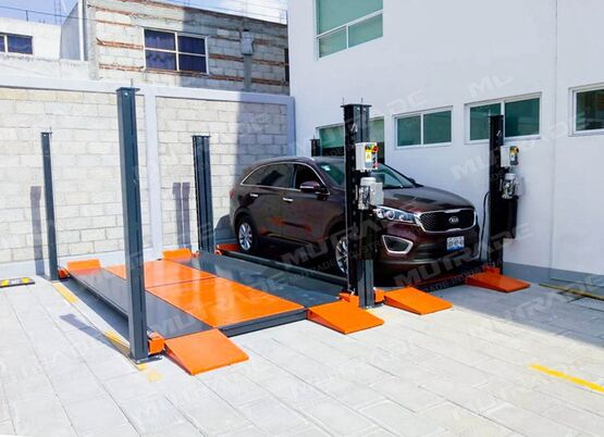  Plateforme de stationnement à quatre colonnes | Hydro-Park 2336 - Plate-forme de superposition pour véhicules