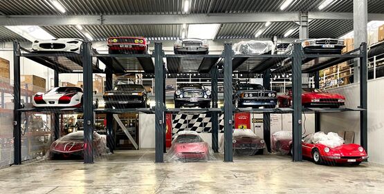  Plateforme de stationnement à trois niveaux | Hydro-Park 2625 - Plate-forme de superposition pour véhicules