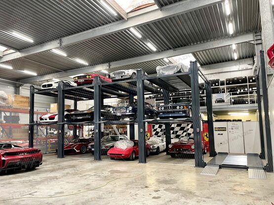 Plateforme de stationnement à trois niveaux | Hydro-Park 2625 - produit présenté par CARPARK SYSTEM