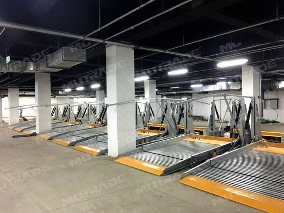  Plateforme de stationnement inclinable | TPTP-2 - Plate-forme de superposition pour véhicules