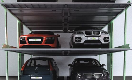  Plateforme de stationnement pour 2/ 3/ 4/ 6 véhicules avec fosse | Idealow - CARPARK SYSTEM