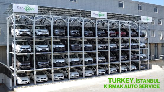  Plateforme de stationnement pour 4 véhicules sans fosse | Multilevel - CARPARK SYSTEM