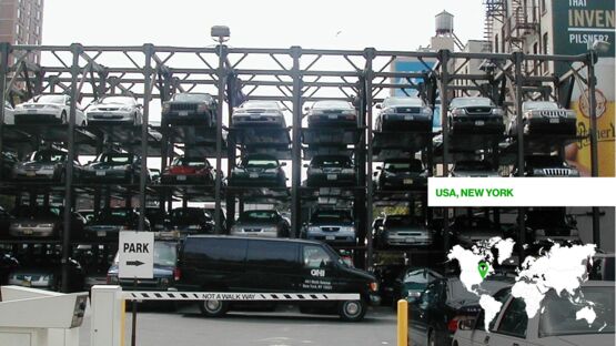  Plateforme de stationnement pour 4 véhicules sans fosse | Multilevel - Plate-forme de superposition pour véhicules