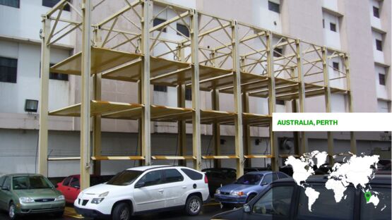 Plateforme de stationnement pour 4 véhicules sans fosse | Multilevel - produit présenté par CARPARK SYSTEM