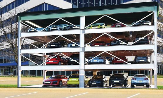  Plateforme de stationnement pour véhicules à 2/ 3/ 4/ 5 étages | Puzzlelift - CARPARK SYSTEM