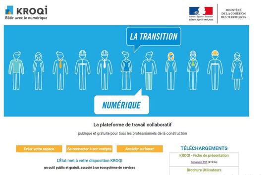  Plateforme de travail collaboratif en BIM | KROQI - KROQI