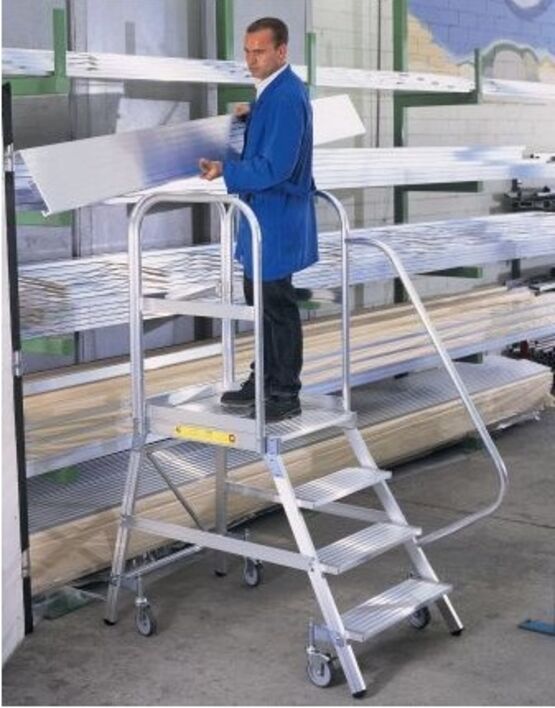  Plateforme de travail roulante simple accès | G50103 - Echelles