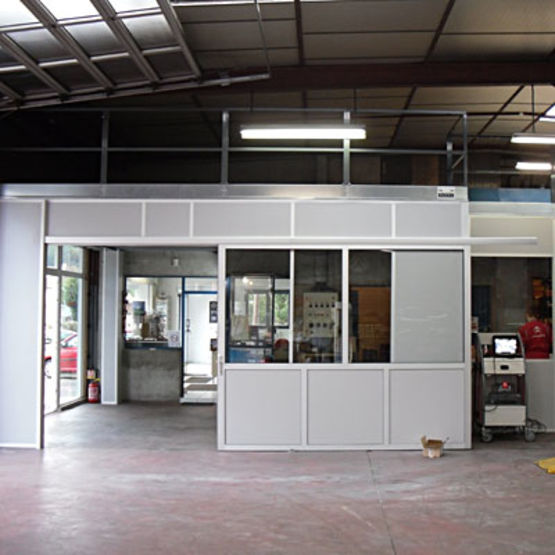 Plateforme industrielle pour création d&#039;un étage ouvert | Plateforme XLS - produit présenté par DIPLEX