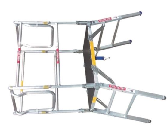 Plateforme réglable en hauteur pour travaux sur les chantiers | SAFESMART Instadeck - produit présenté par CMT GROUP