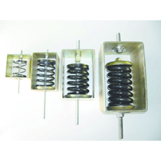 Plots anti-vibratiles pour équipements aérauliques | Plots