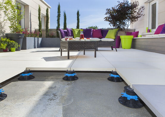  Plots standards ESSENTIEL pour dalles - Plots pour terrasses