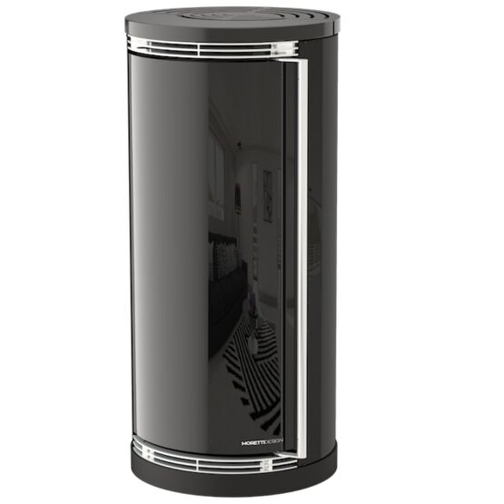  Poêle à bois avec technologie Wood 8 kW | ERGONOMIC  - MORETTIDESIGN FRANCE & BELGIQUE