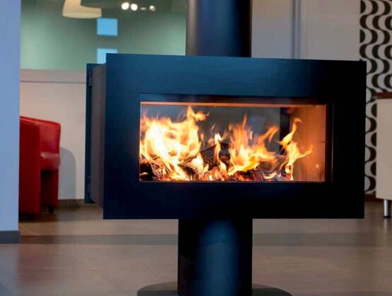  Poêle à bois double face | Venus 850 DHT MDesign - BEST FIRES